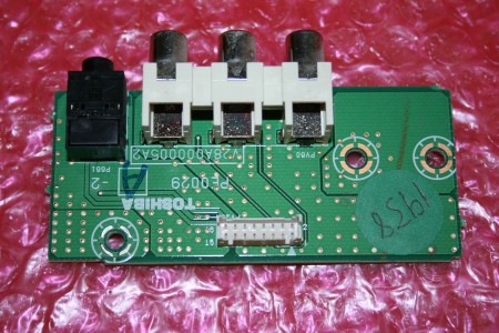 TOSHIBA - PE0029, V28A000041A0, 42WLT66, SIDE AV PCB