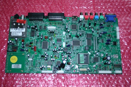 *NEW*  TOSHIBA 27WL54B MAIN PCB - V20263833B1, 26086670, 17MB15E-5, 17MB15E5