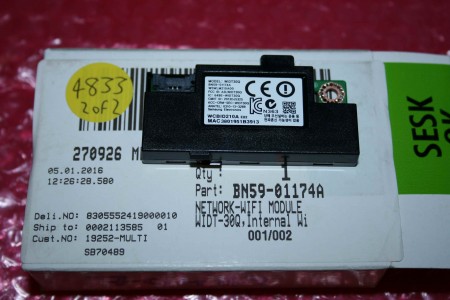 *NEW* SAMSUNG - BN59-01174A, BN5901174A (BN98-05187A, BN9805187A) WIDT30Q, UE48H6400AKXXU, WIFI MODULE