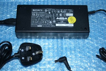 SONY - 149229312, ACDP-120E01, 19.5 VOLTS, 6.2 AMPS, AC ADPATER