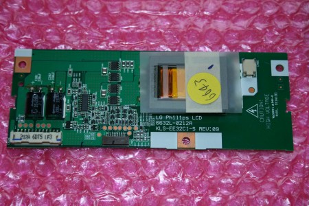 HITACHI - 6632L-0212A, KLS-EE32CI-S REV:09, 32LD6600C, 6632L0212A, KLSEE32CISREV09, INVERTER PCB