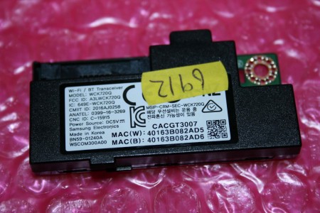 SAMSUNG - BN59-01240A, BN5901240A, WCK720Q, UE49K5500AKXXU, WIFI MODULE