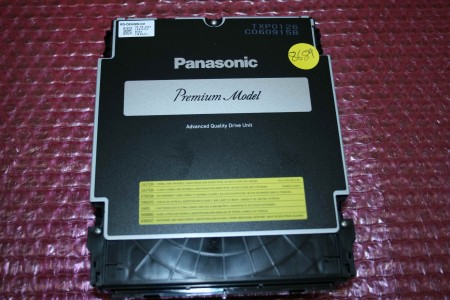 PANASONIC DP-UB9000EBK DVD MECH UNIT  -  RD-DEH005-CV  -  TXP0126  - C060915B