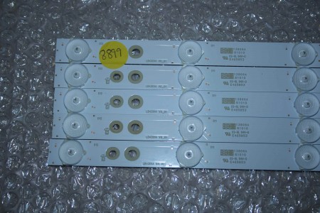 *NEW*  PHILIPS 43PUS6551/12 LED BAR KIT - 996598006791 - LB43014 V0_01 - TPT430U3-EQLSJA.G REV:SC4A