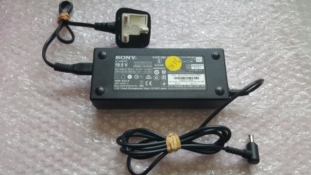 GENUINE SONY - 149349015, ACDP-120D01, 19.5 VOLTS, 6.2 AMPS, KD-43XH8196, AC ADAPTER