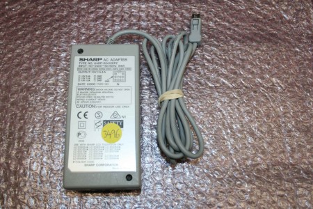 SHARP - AC ADAPTER - UADP-0241CEPZ, UADP0241CEPZ, 3V, 5.4A