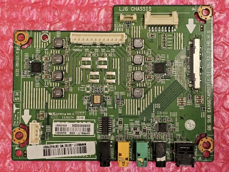 LG OLED65G6V-Z AUDIO BOARD - EBT64278501, EAX66748503(1.0)