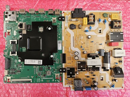 SAMSUNG UE43AU7100KXXU MAIN & POWER BOARD SET / COMBO - BN94-16891J