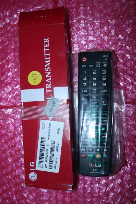 *NEW* LG - AKB73715603, 500891232-4 - REMOTE CONTROL