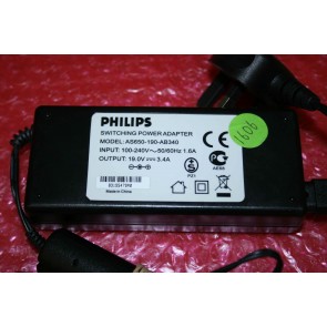 PHILIPS - AC ADAPTER - AS650-190-AB340, AS650190AB340, 100-240V, 50/60Hz, 1.6A, 19.0V, 3.4A
