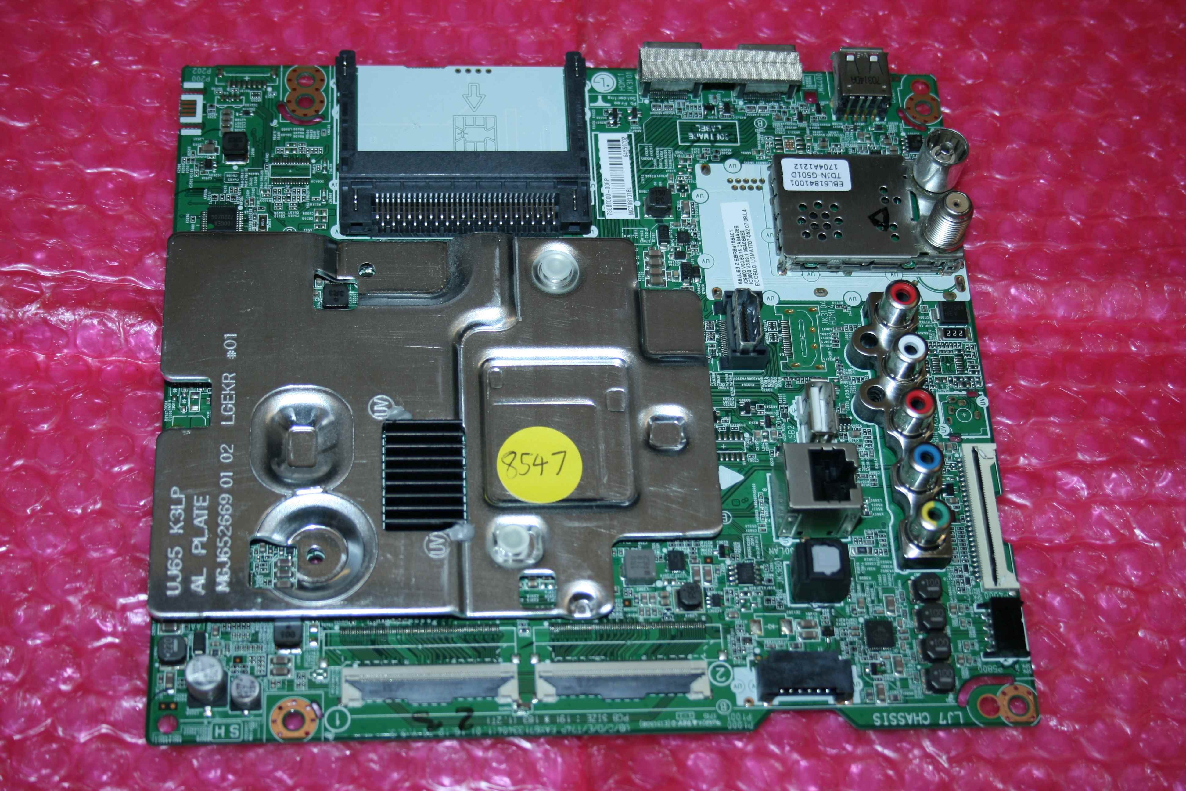 LG 55UJ634V-ZD.BEKYLJP MAIN PCB - EAX67133404 (1.0) - EBR84156401 lcd ...