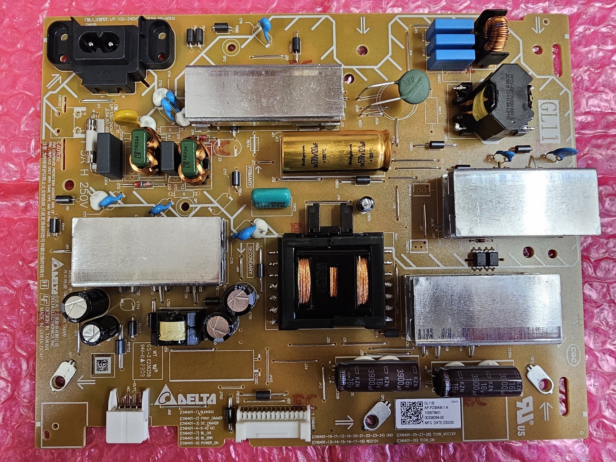 SONY KD-43X81K POWER / PSU BOARD - 100979931, AP-P239AM-1 lcd-tv-parts.com