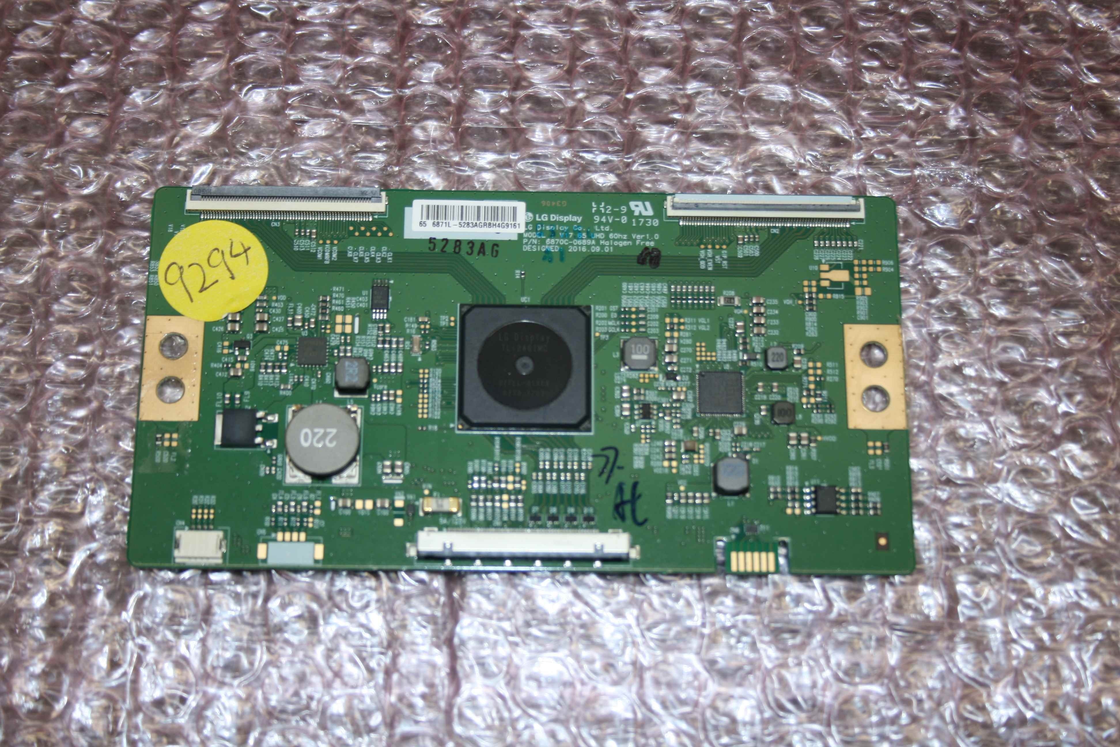 LG 65UJ634V-ZD.BEKYLJP TCON PCB - 6870C-0689A lcd-tv-parts.com