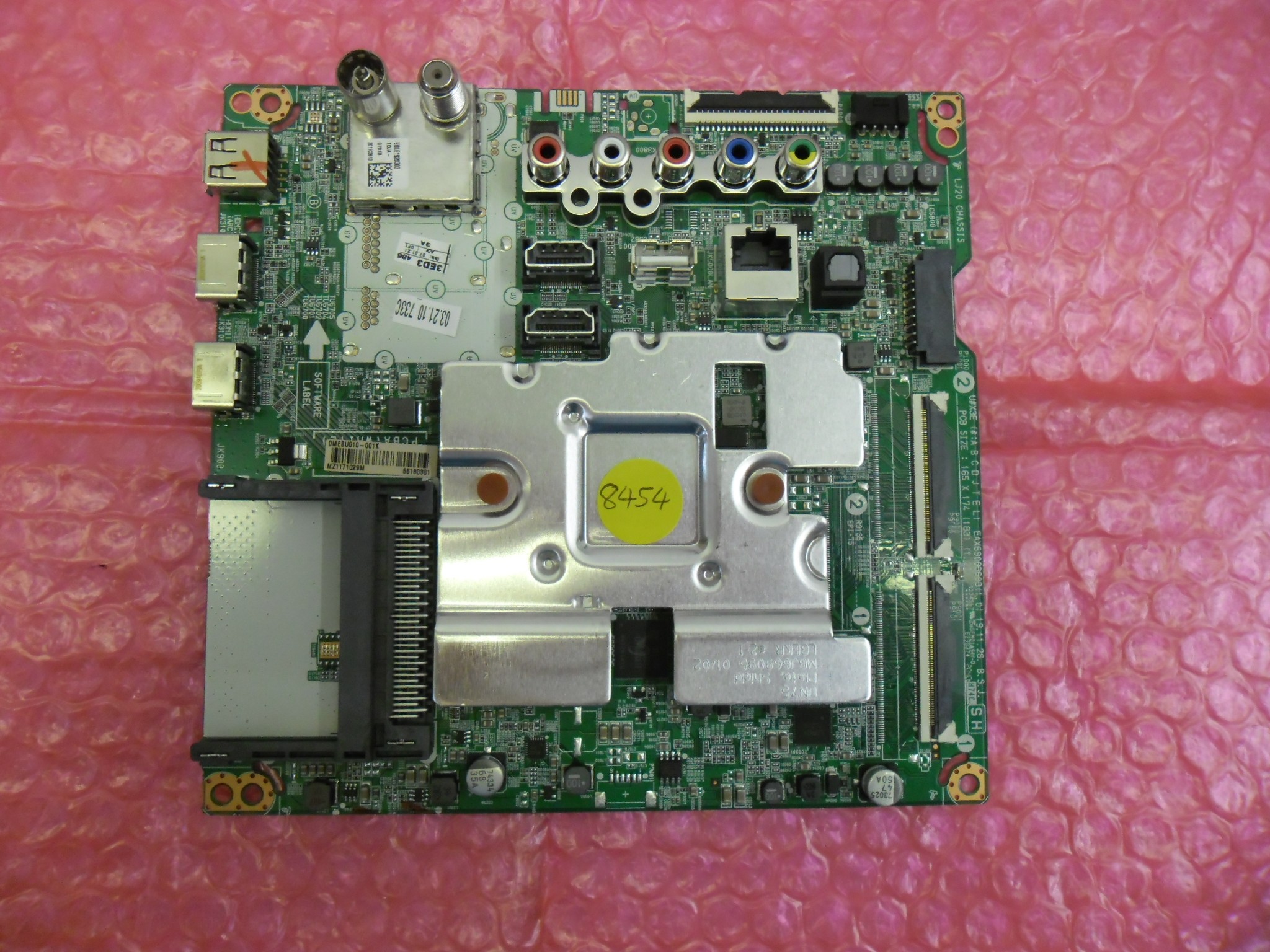 *NEW* LG 49NANO816NA.BEKWLJP - MAIN PCB - EBU66180301 - EAX69083603 (1. ...