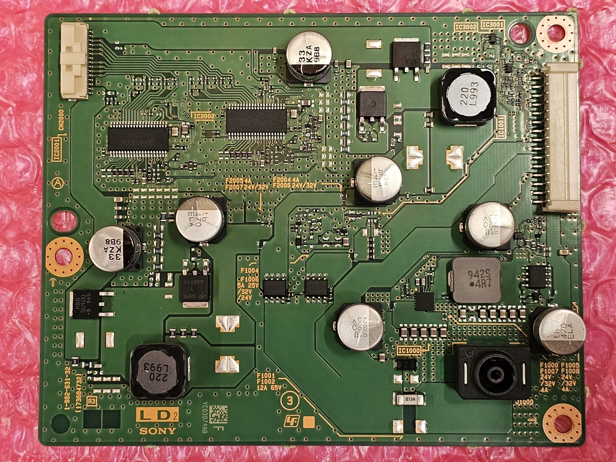 Sony Inverter SONY KD-43XG8305 INVERTER BOARD - 1-982-631-32 lcd-tv-parts.com