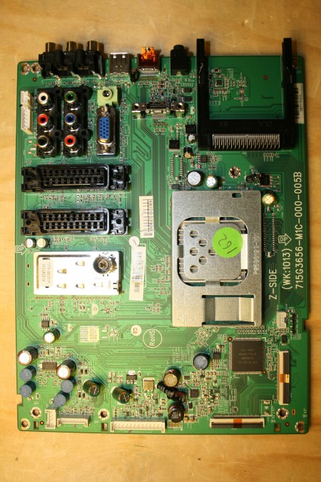 PHILIPS - 715G3656-M1C-00-005B, 42PFL3605H/12, 42PFL3605H12, CBPFA2UBP1, 715G3656M1C00005B, MAIN PCB