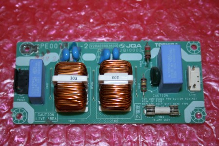 TOSHIBA - AC INPUT - V28A00003602, JQ10003, PE0071, PE0071A-2, PE0071A2, 42WLT66