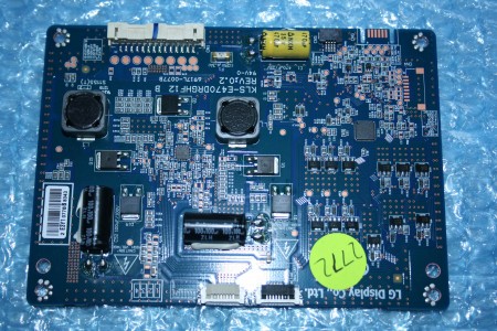PANASONIC - LED DRIVER - KLS-E470DRGHF12 B REV:0.2, 6917L-0077B, TX-L47ET5B, TXL47ET5B, 6917L0077B