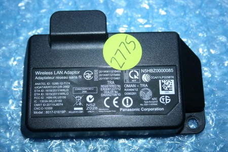 PANASONIC - WIFI ADAPTOR - N5HBZ0000085, 8017-01619P, TX-L47ET5B, TXL47ET5B, 801701619P