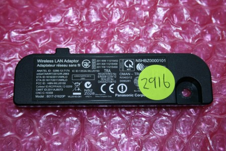 PANASONIC - WIFI LAN - N5HBZ0000101, 8017-01620P, TX-L50BL6B, TXL50BL6B