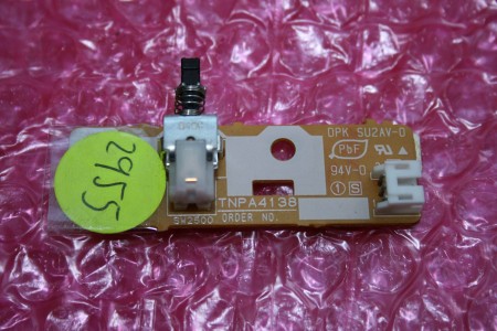 PANASONIC - BUTTON - TNPA4138, TXNS1HNTB, TH-42PX70B, TH42PX70B