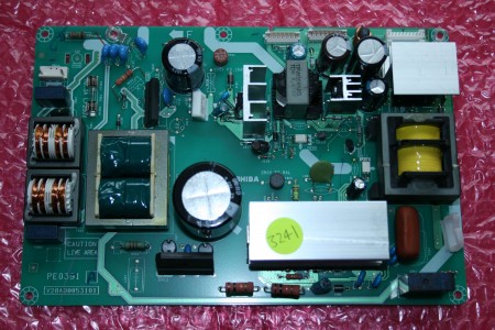 TOSHIBA 32C3035DB PSU  - 75008694 - PE0391A