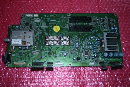 TOSHIBA - PE0118 A-1, V28A00016501, 32WLT66, AV PCB