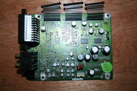 Sharp - AV PCB - KD604WE01, DUNTKD604WE, QPWBFD604WJN2, LC-32P70E, LC32P70E