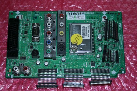 SHARP - DUNTKE243WE 0288815, QPWBXE243WJZZ, LC-19D1E-BK, LC19D1EBK, MAIN PCB