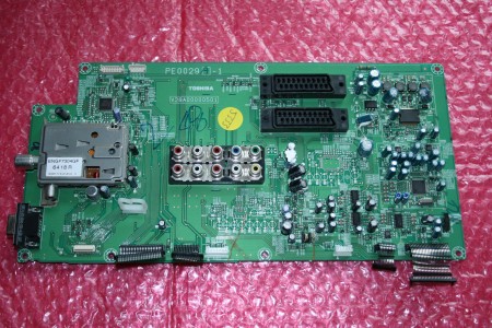TOSHIBA - PE0029 A-1, V28A00000501, PE0029A1, 42WLT66, MAIN PCB