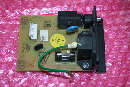 HITACHI - 17FL11-5, 291205, 17FL115, 32LD6600C, AC Socket & Power Button