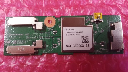 PANASONIC TX-40JX800B WIFI BOARD - N5HBZ0000136, 48DHUR80.0GB, DHUR-P68