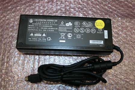 LI SHIN AC-DC PSU - 0226B24160 - 24 VOLT - 6.67 AMP