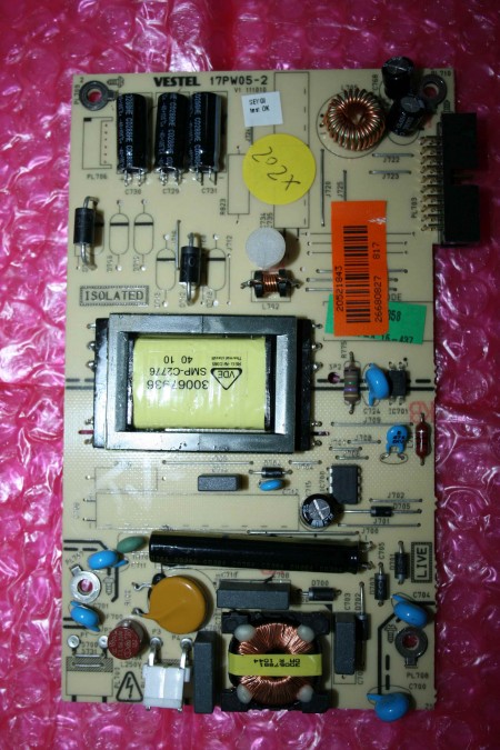 VESTEL - 20521843, 17PW05-2, V1, 111010 - PSU